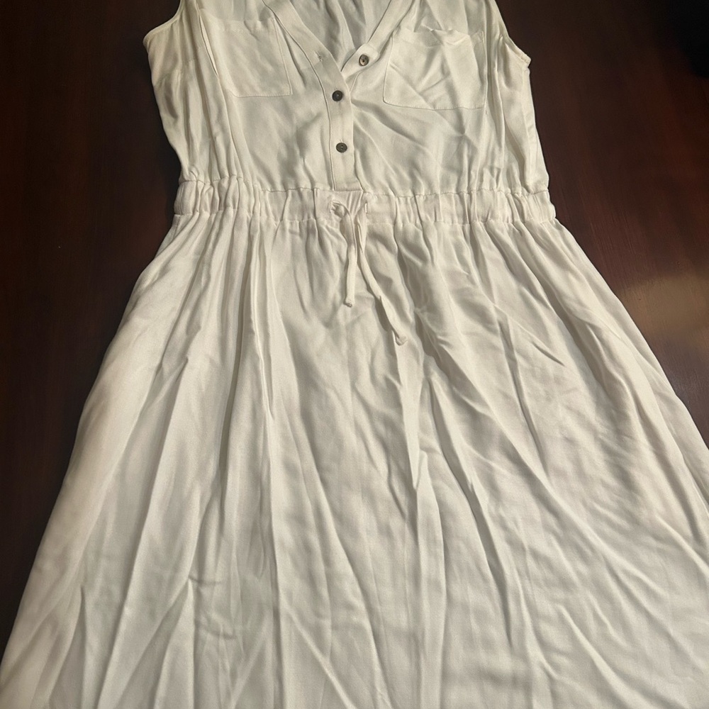 Maurices Ivory Sleeveless Dress